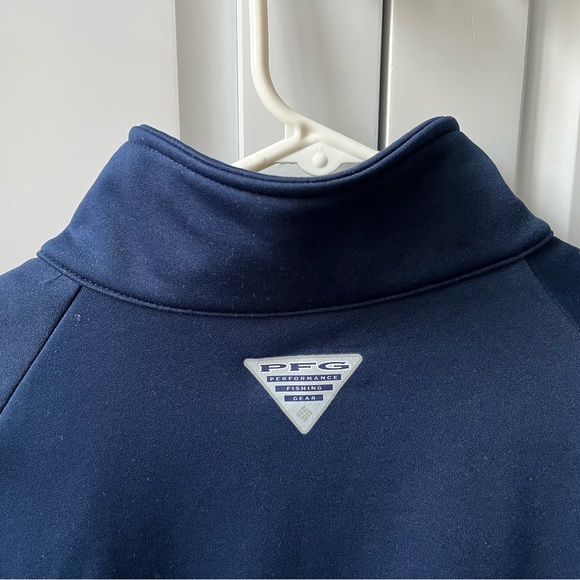 Men’s Auburn Columbia PFG Quarter-Zip - Picture 7 of 7